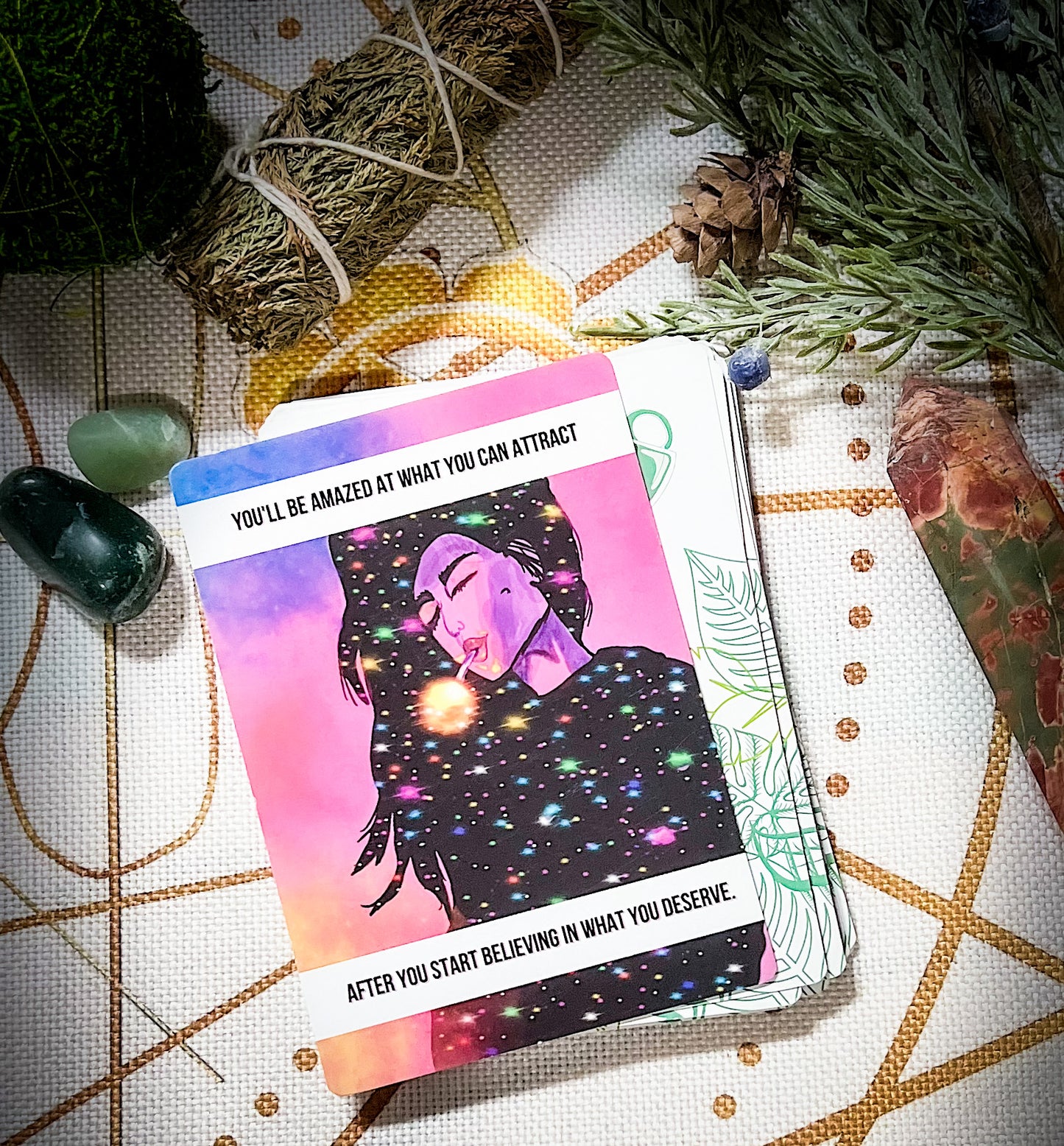 Continue To Grow Affirmation Deck