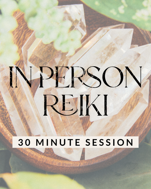 In person Reiki Holy Fire 30 minute session + Free 15 minute Intuitive Guidance and Goal Setting
